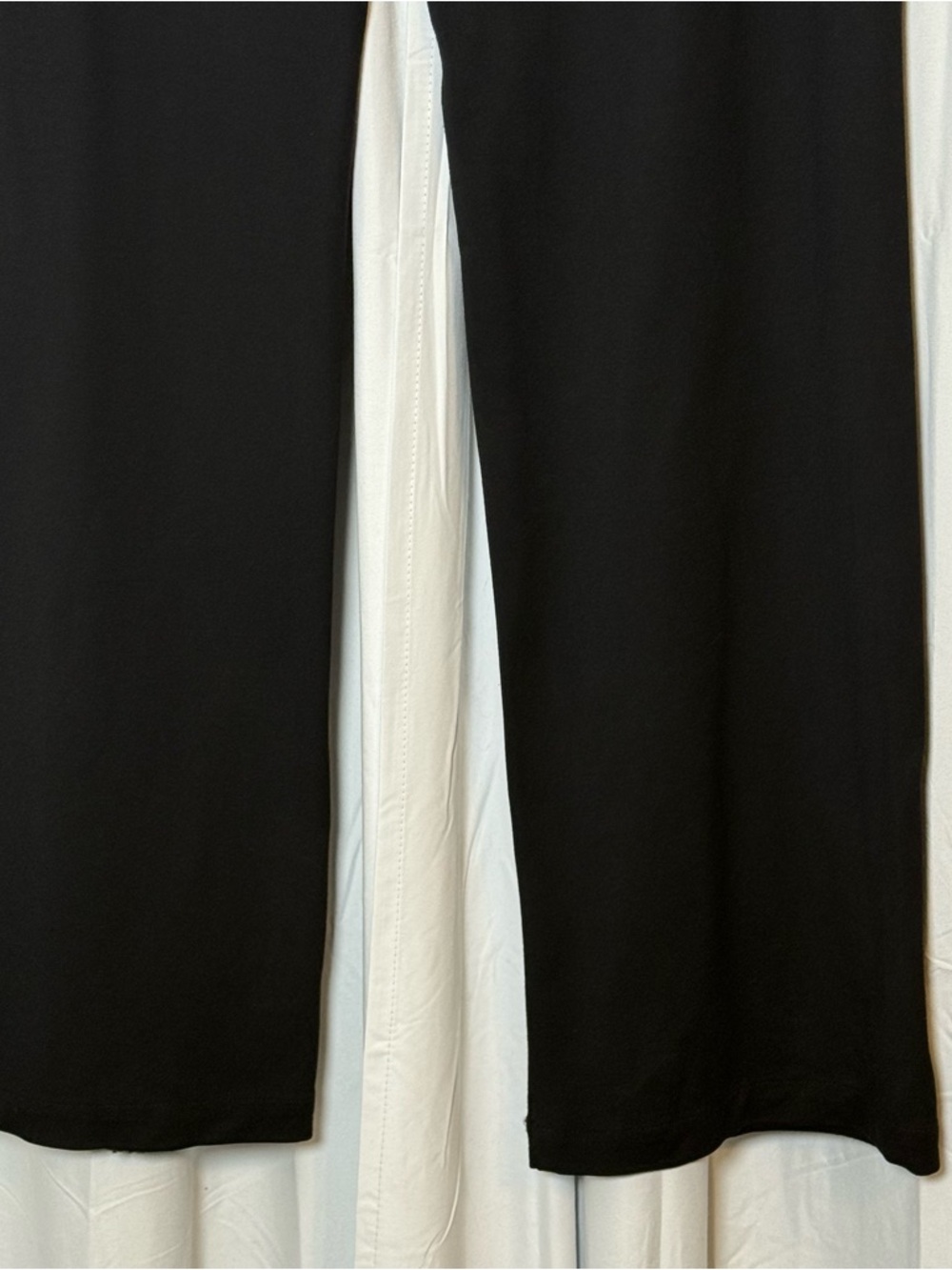 L’Agence Clayton High Rise Wide Leg Ponte Pants Black Size 30 - Picture 10 of 13